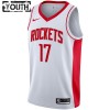 Dres Houston Rockets Dennis Schroder 17 Nike 2022-23 Association Edition Bijela Swingman - Dječji